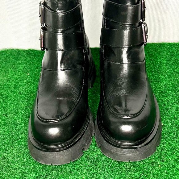 Seychelles Chasin' You Women's Motorcycle Boot ,Moto Boot-Size 7.5M- Black - Picture 3 of 12